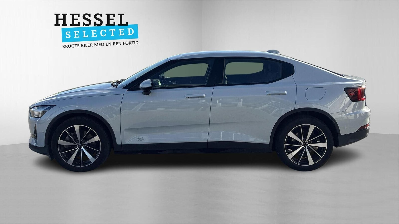 Hvid Polestar 2 fra 2022