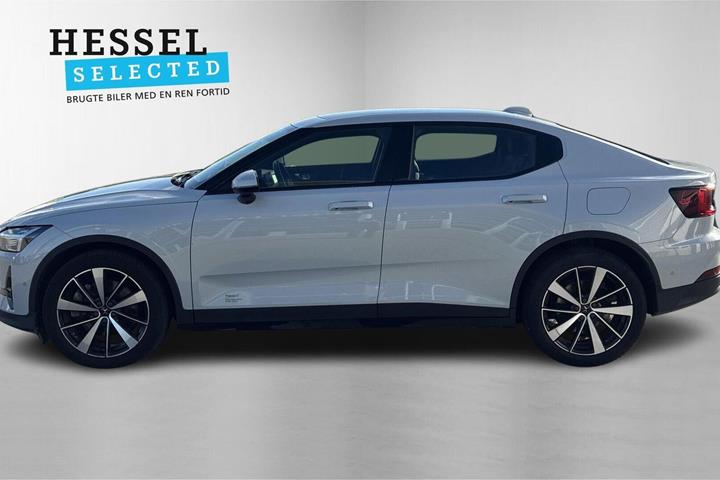 Hvid Polestar 2 fra 2022