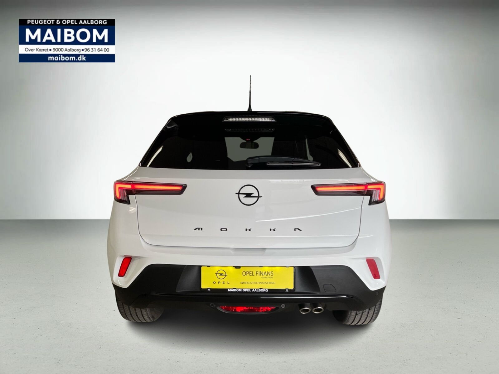 Hvid Opel Mokka fra 2021
