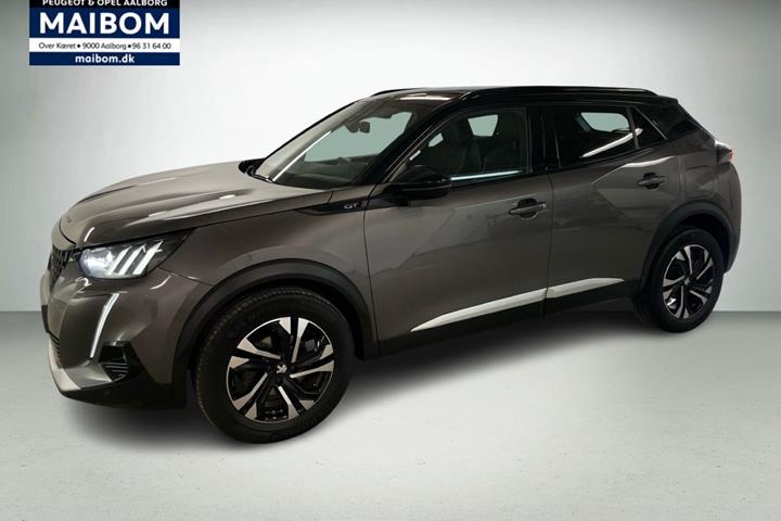 Grå Peugeot 2008 fra 2021