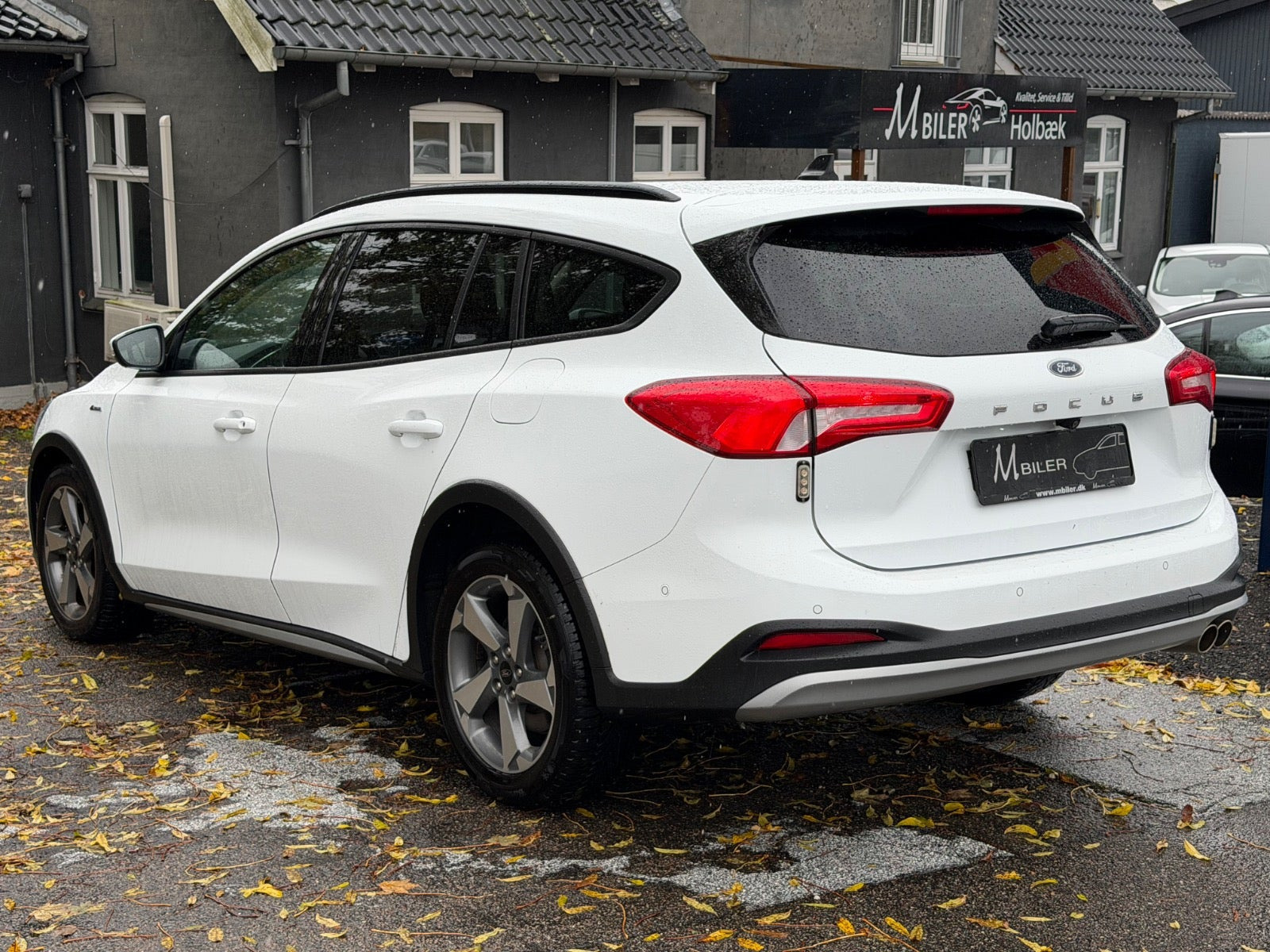 Hvid Ford Focus fra 2020
