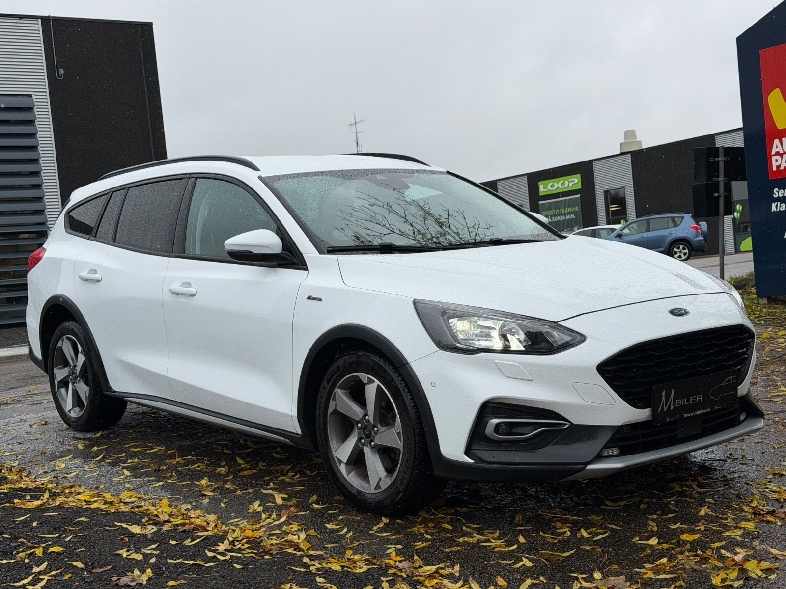 Hvid Ford Focus fra 2020