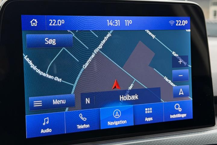 Hvid Ford Focus fra 2020