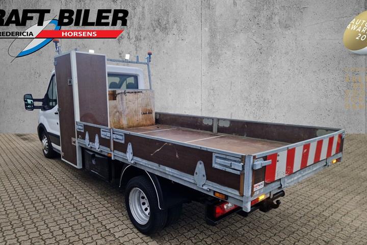 Hvid Ford Transit 350 L3 Chassis fra 2022