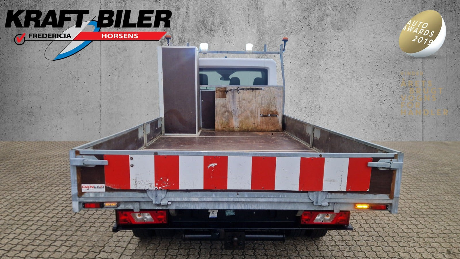 Hvid Ford Transit 350 L3 Chassis fra 2022