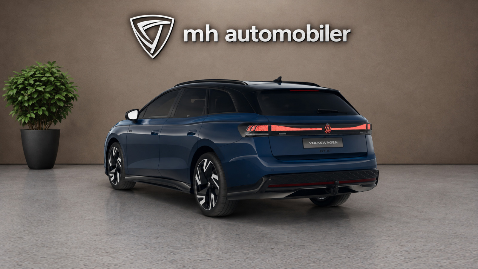 Blå VW ID.7 fra 2026