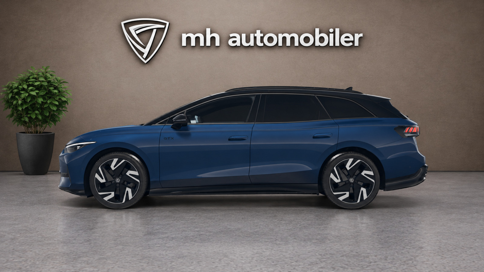 Blå VW ID.7 fra 2026