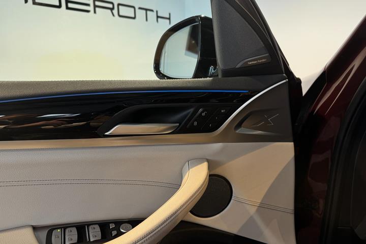 Rød BMW iX3 fra 2023
