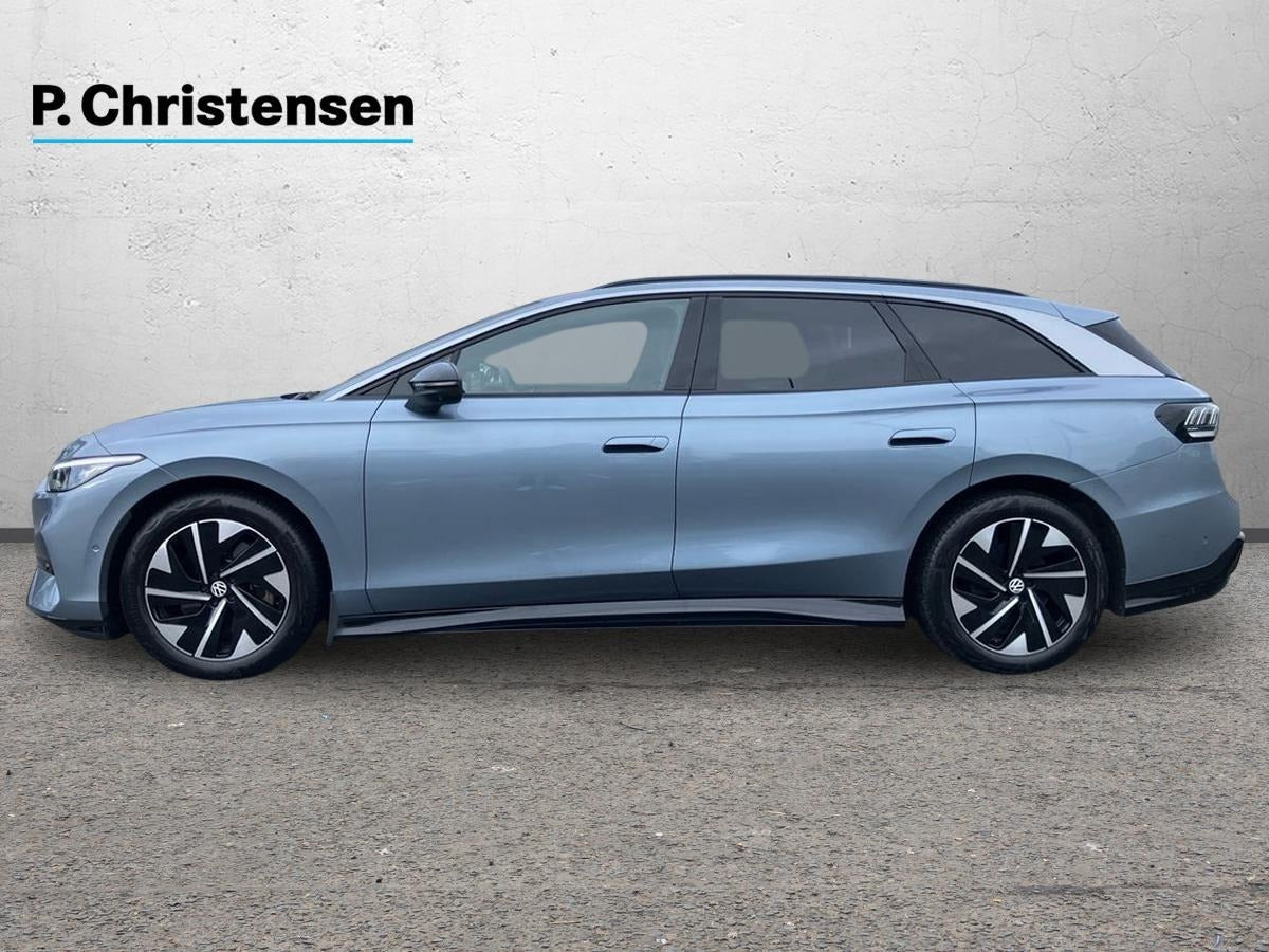 Blå VW ID.7 fra 2025