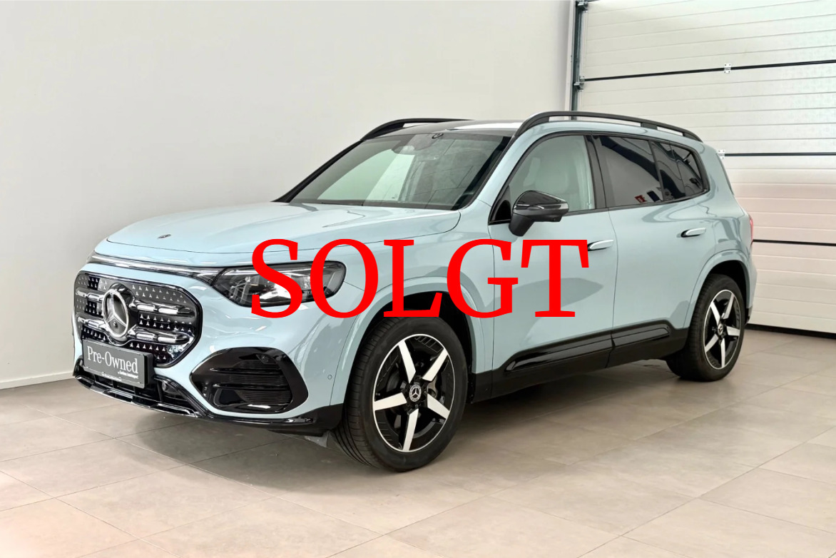 Gul Mercedes GLB250+ fra 2026