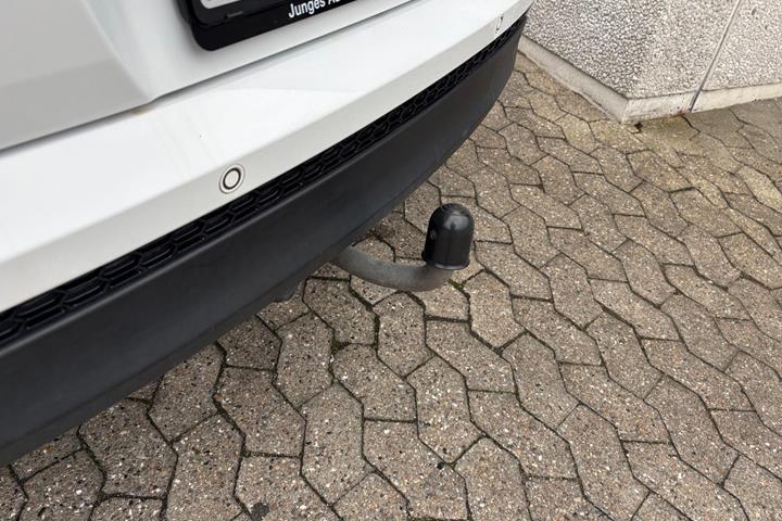 Hvid Hyundai Tucson fra 2016