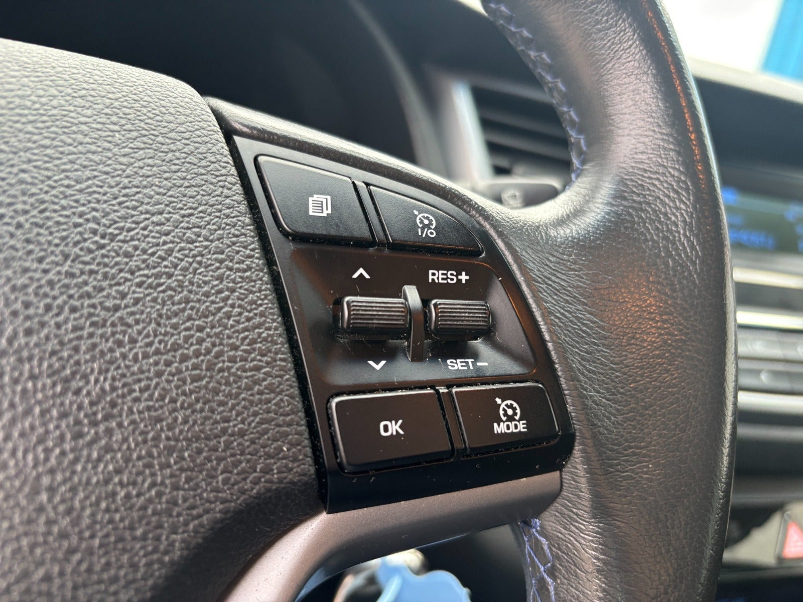 Hvid Hyundai Tucson fra 2016