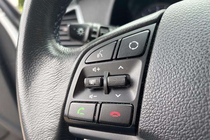 Hvid Hyundai Tucson fra 2016