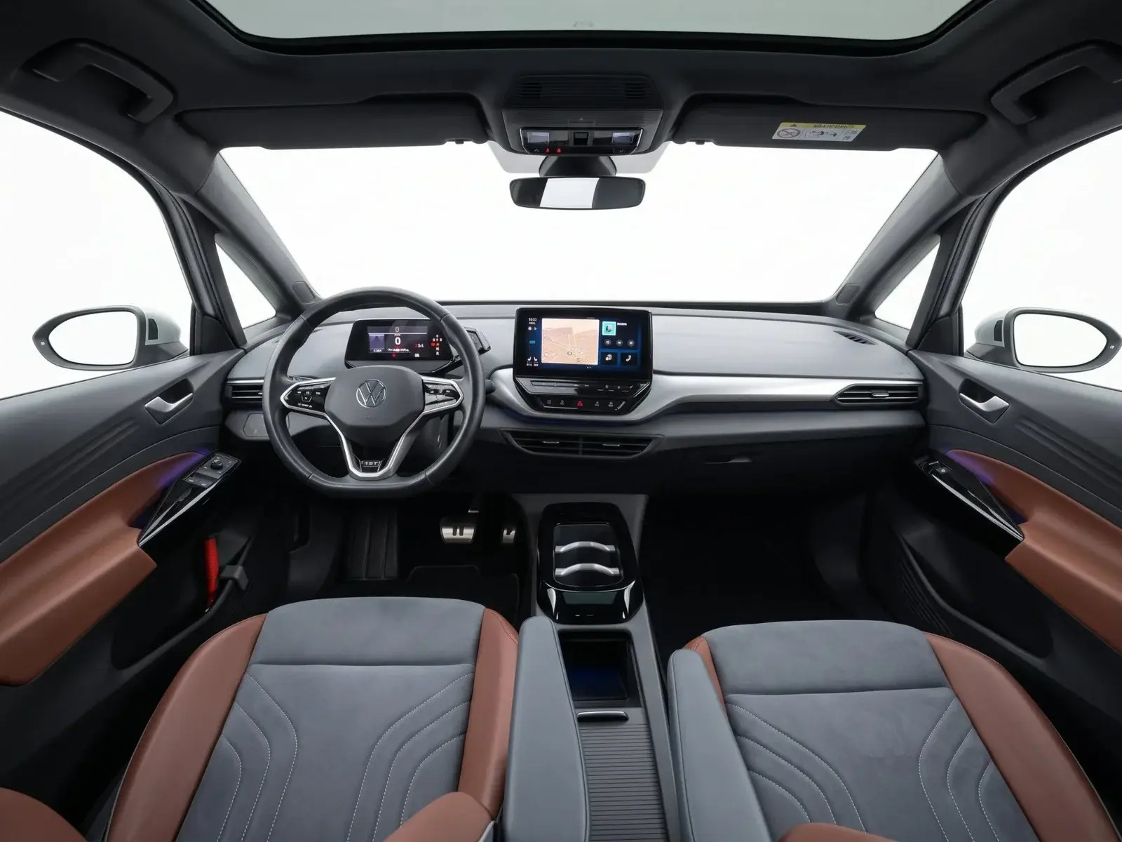 Blå VW ID.4 fra 2021