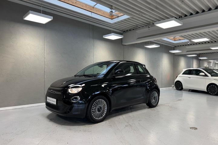 Sort Fiat 500e fra 2023