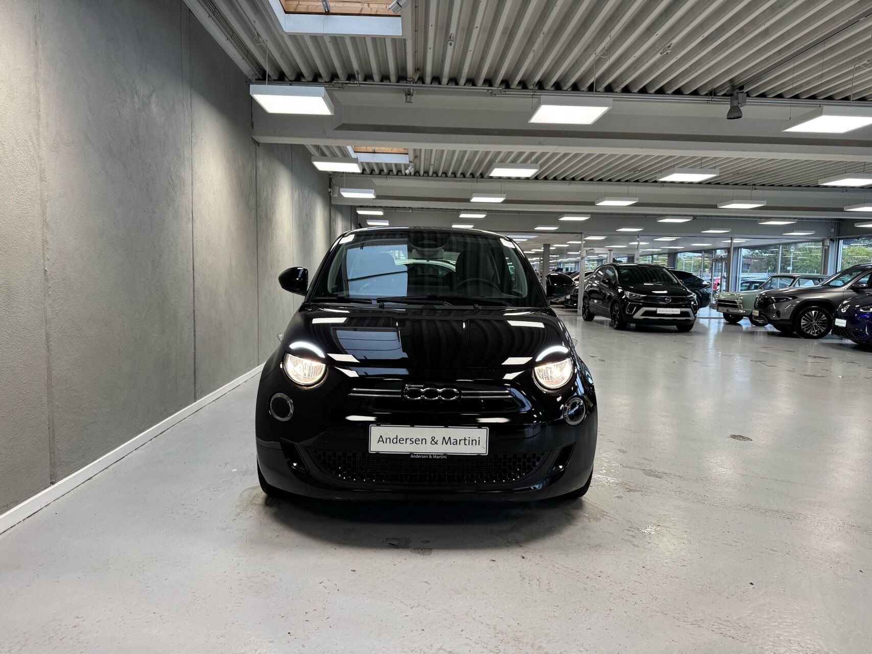 Sort Fiat 500e fra 2023