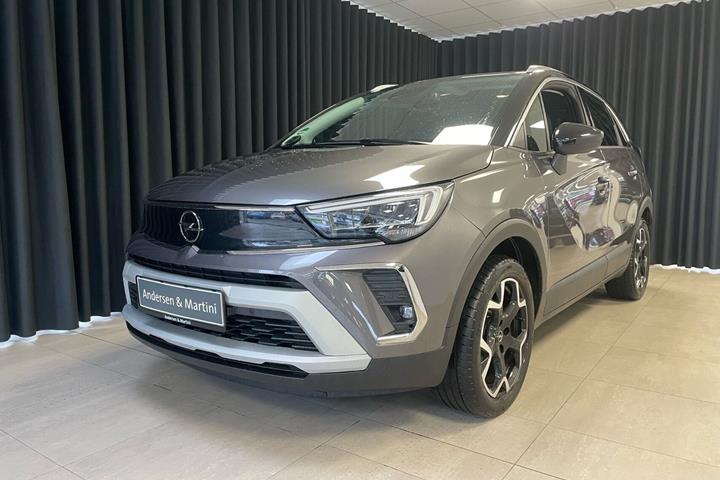 Grå Opel Crossland fra 2021