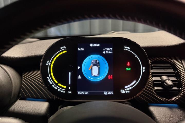 Grøn Mini Cooper fra 2023