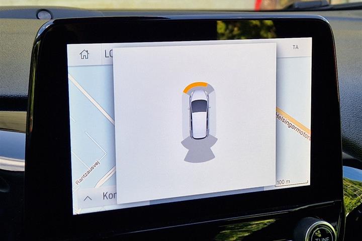 Sølv Ford Fiesta fra 2020
