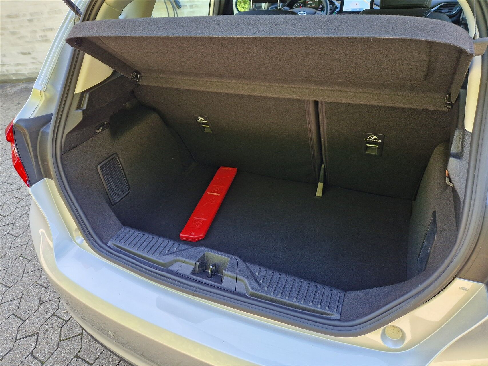 Sølv Ford Fiesta fra 2020
