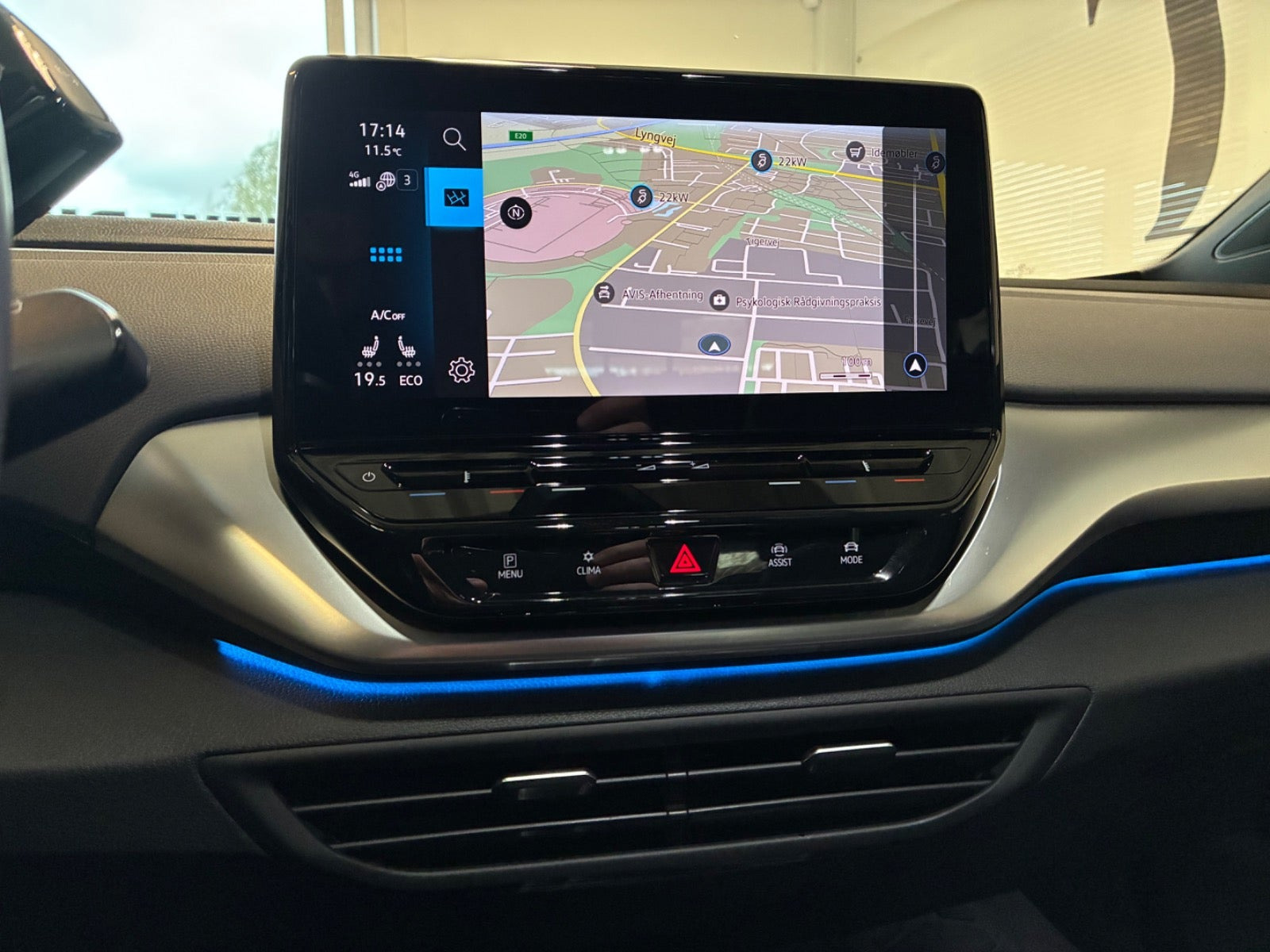 Sølv VW ID.4 fra 2023