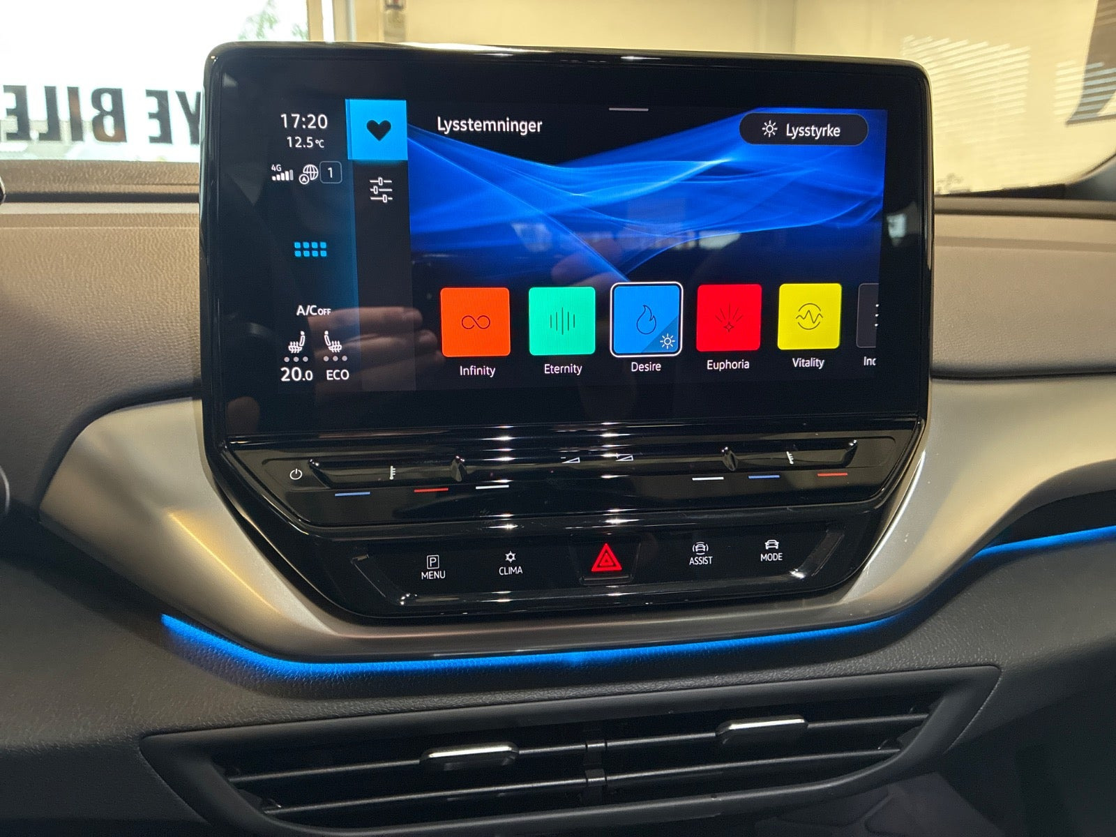 Sølv VW ID.4 fra 2023