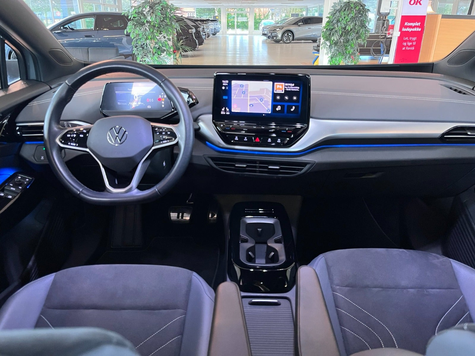 Grå VW ID.4 fra 2023