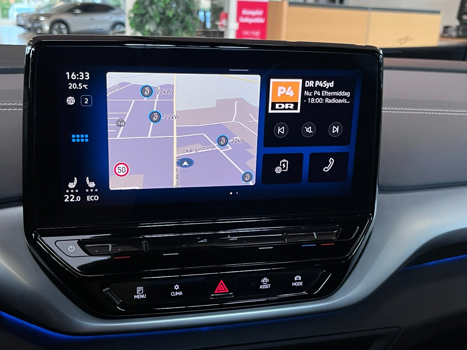 Grå VW ID.4 fra 2023