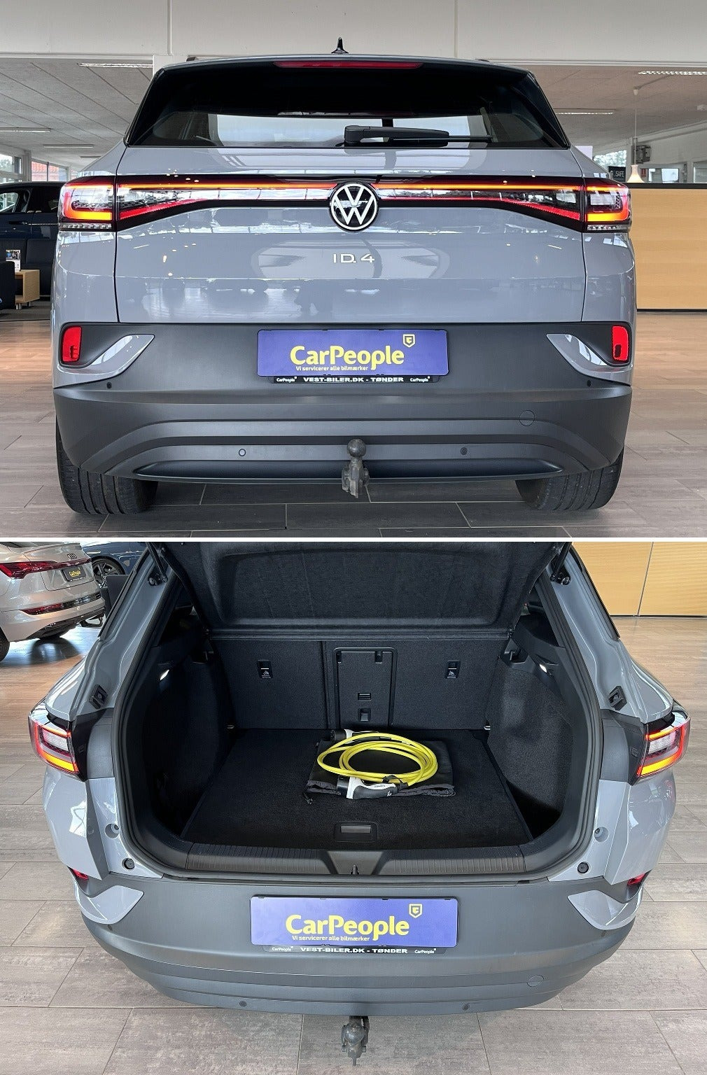 Grå VW ID.4 fra 2023