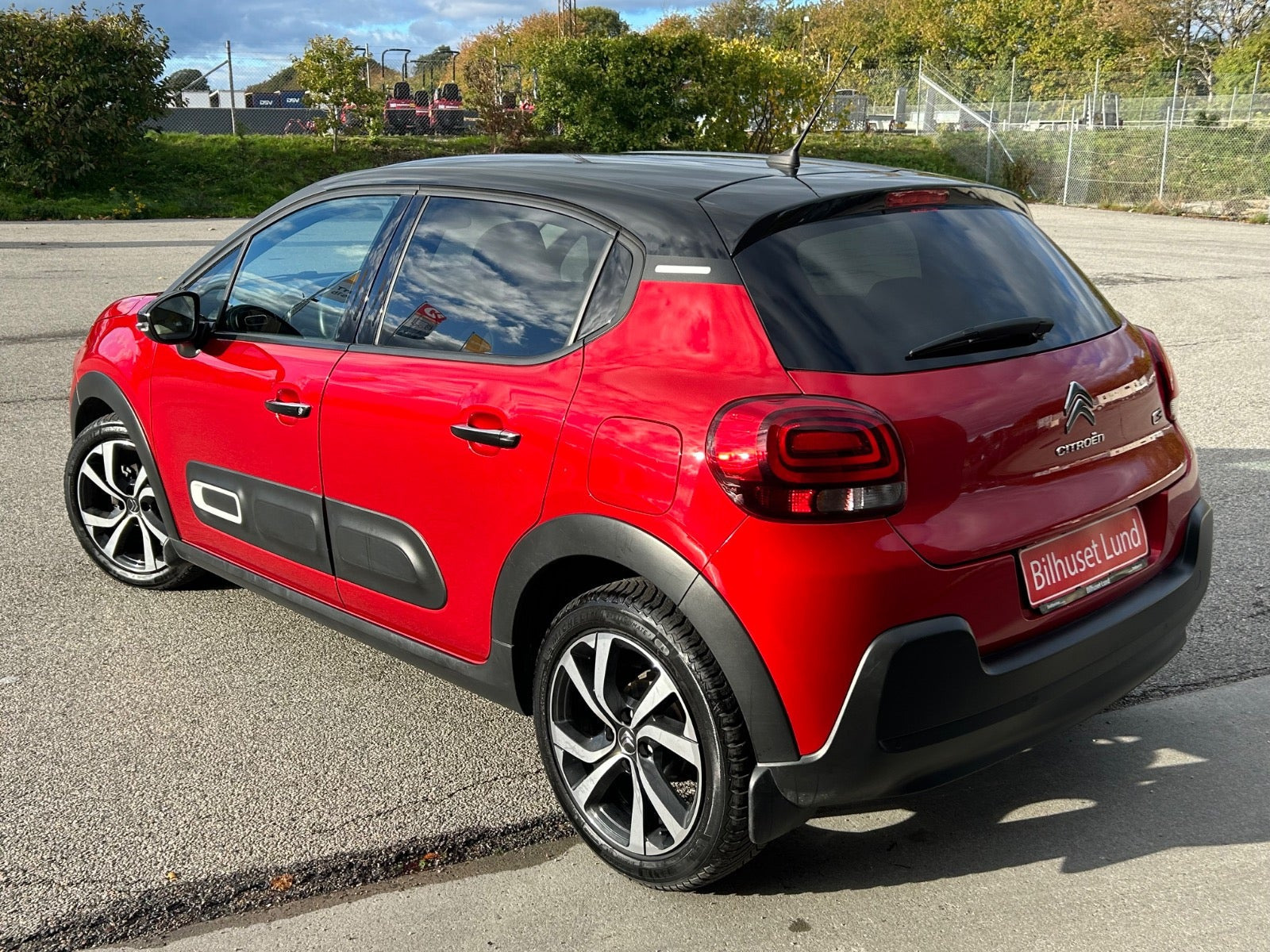 Rød Citroën C3 fra 2021