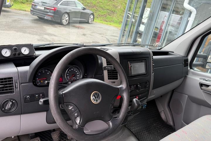 Hvid VW Crafter fra 2007