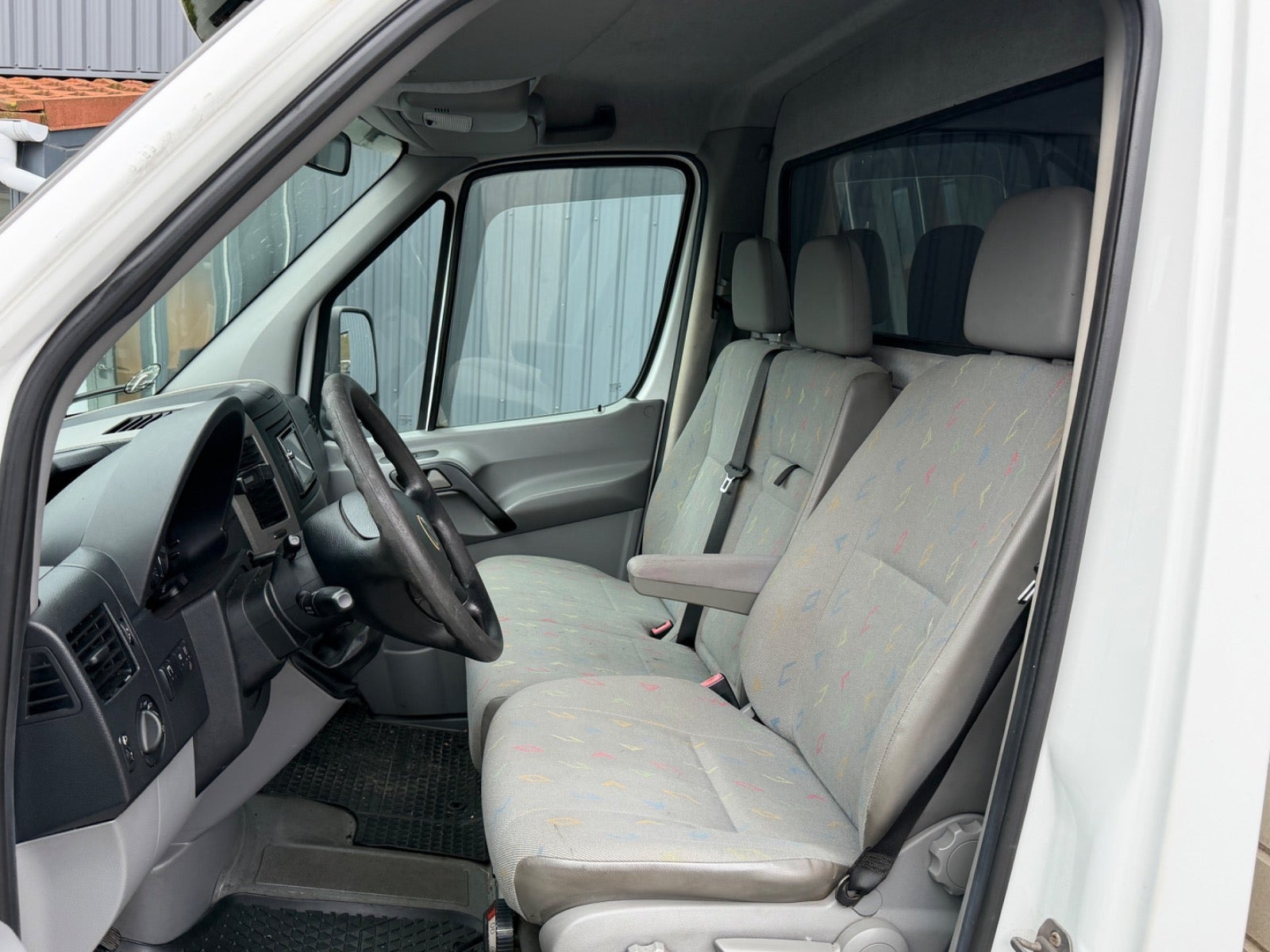 Hvid VW Crafter fra 2007