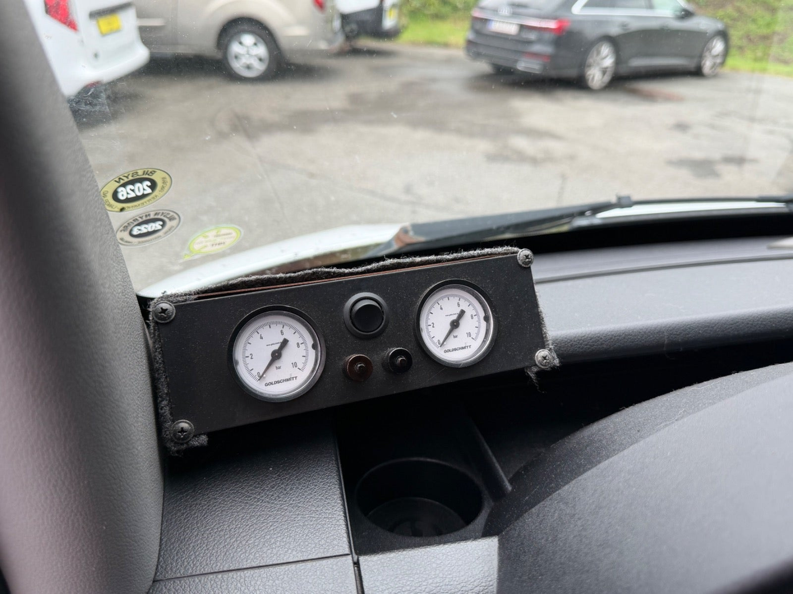 Hvid VW Crafter fra 2007