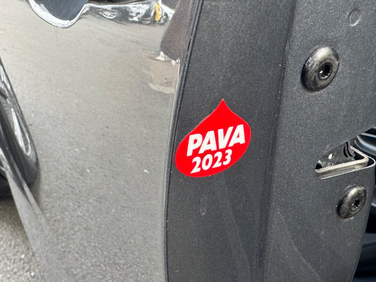 Grå Skoda Fabia fra 2023