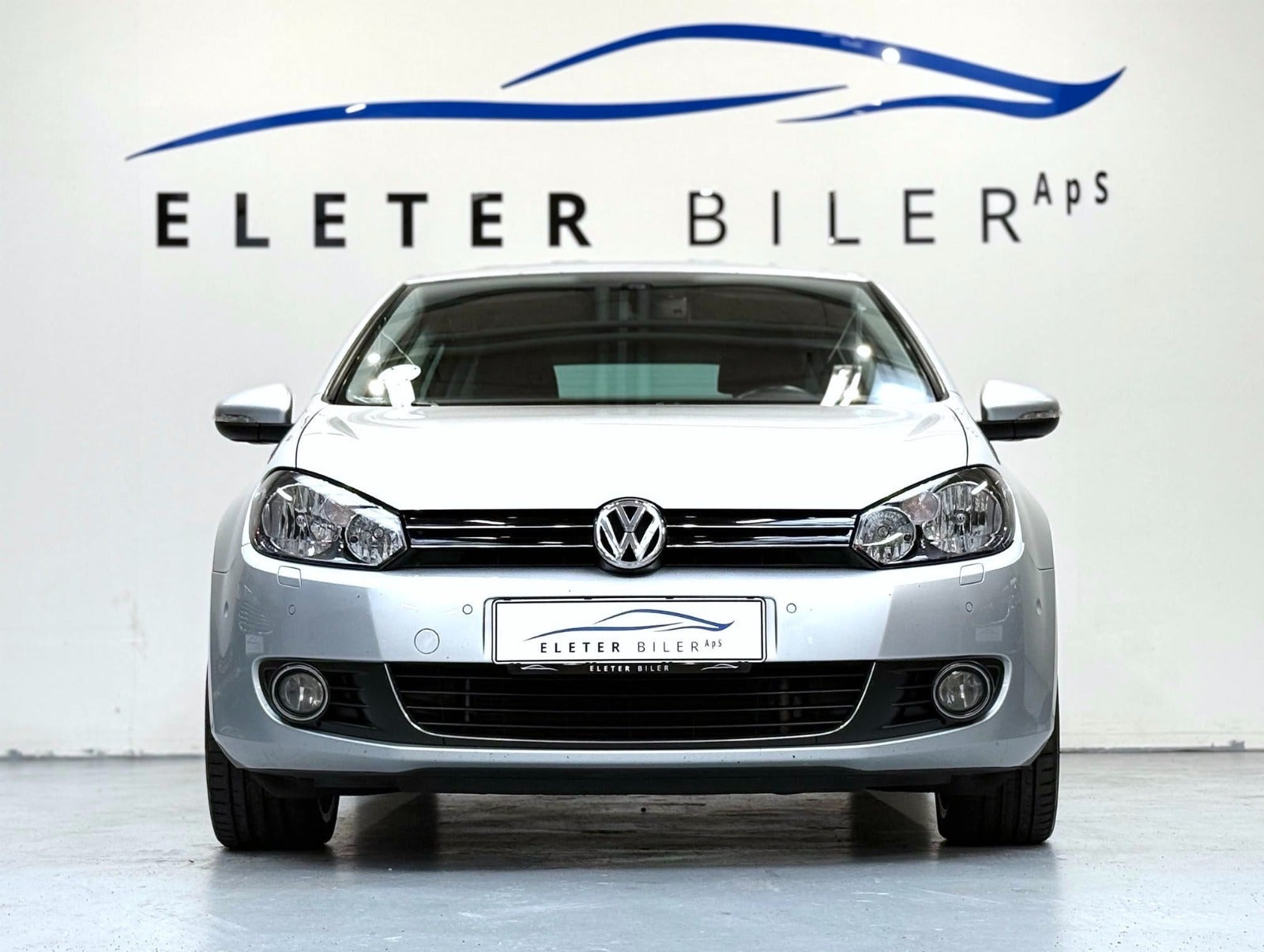 Sølv VW Golf VI fra 2011