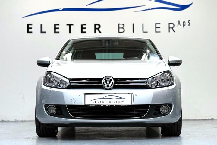Sølv VW Golf VI fra 2011