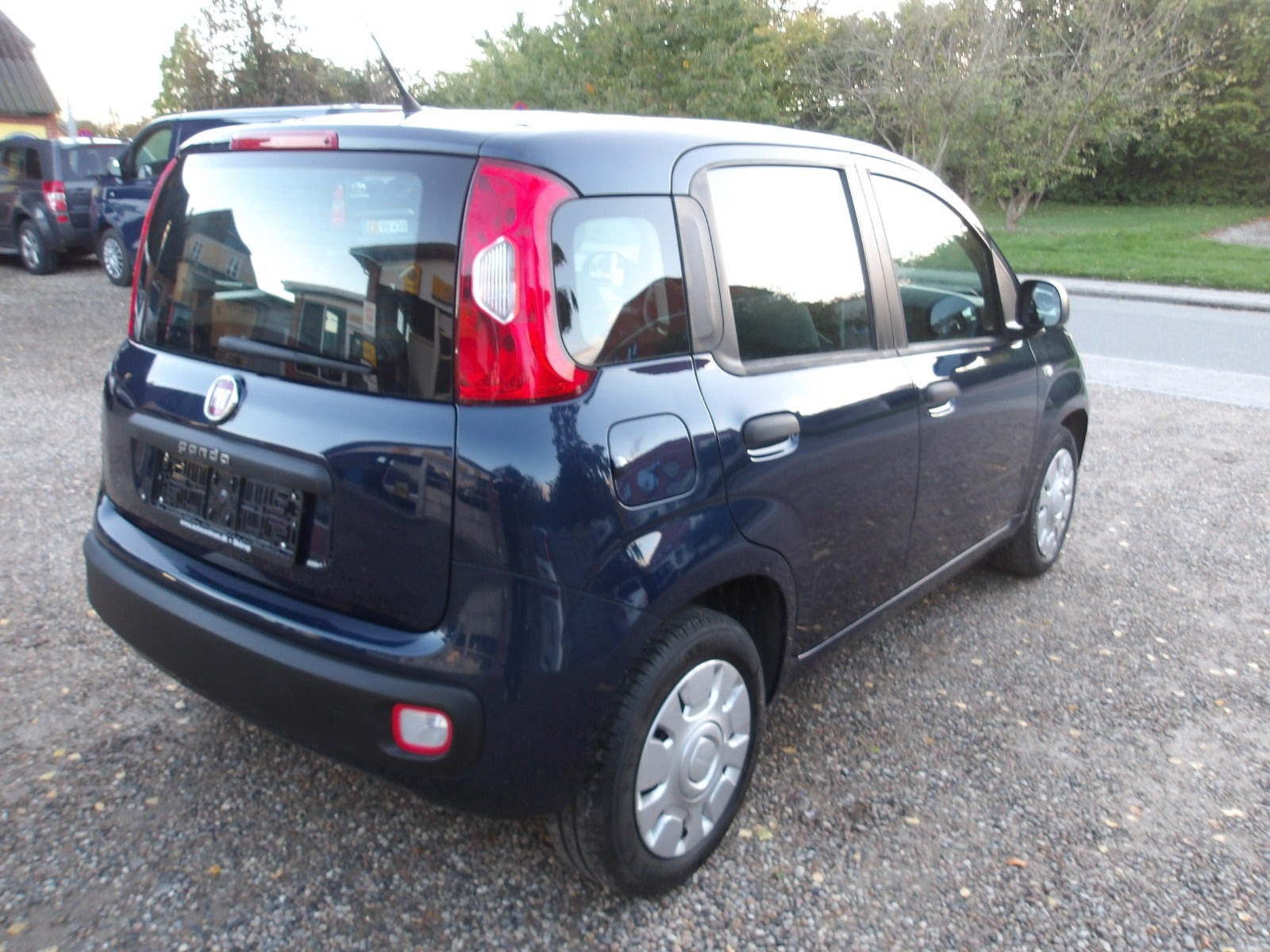 Blå Fiat Panda fra 2016