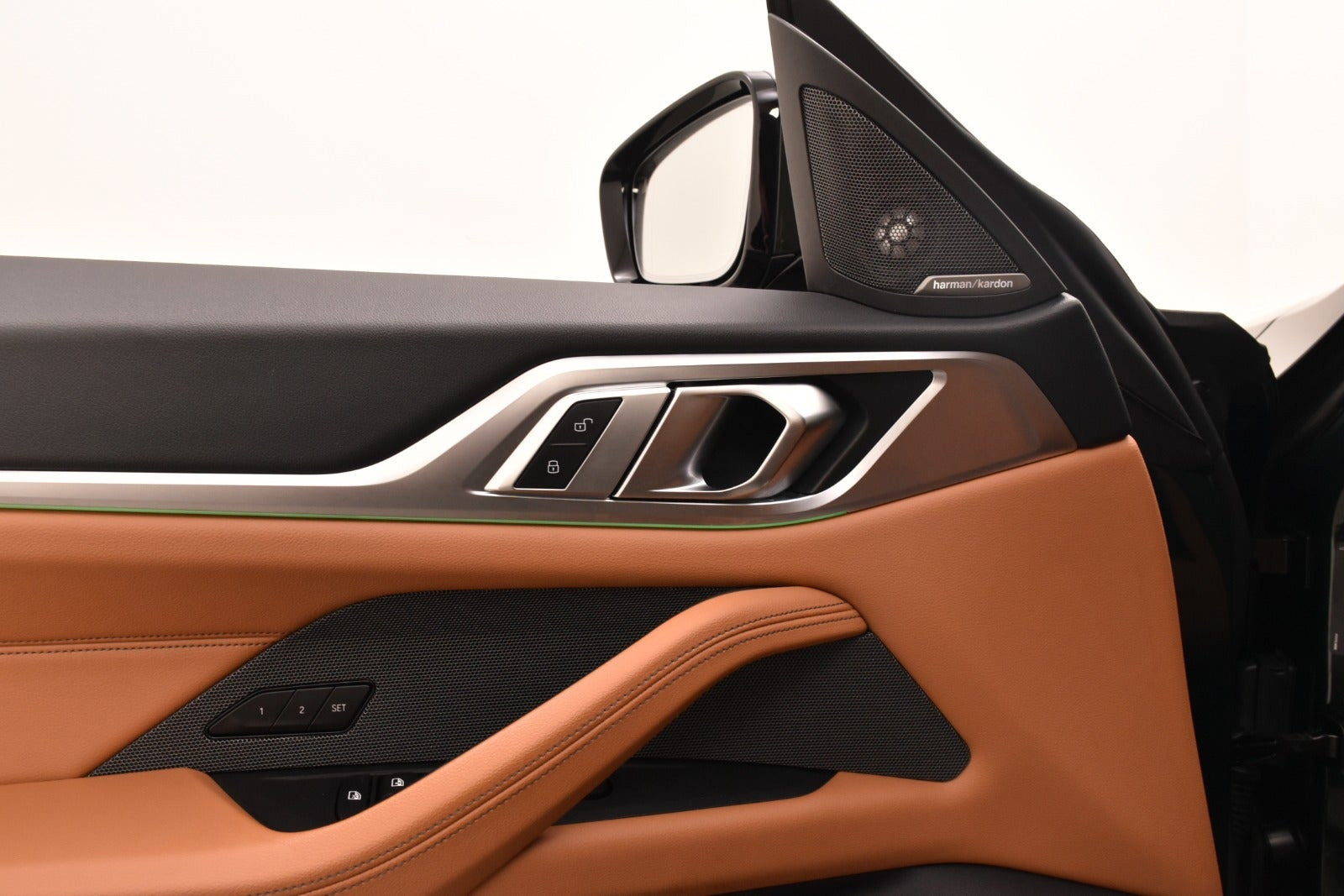 Grøn BMW i4 fra 2023
