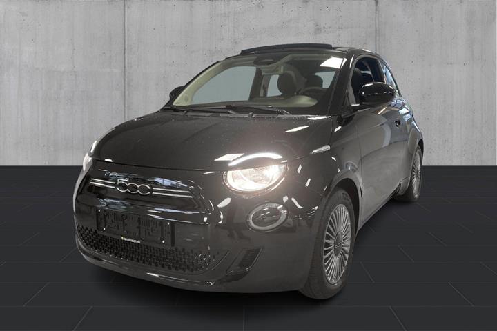 Sort Fiat 500e fra 2023