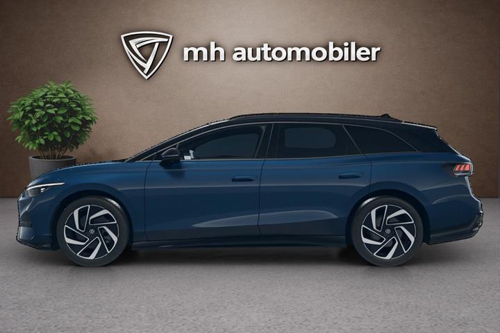 Blå VW ID.7 fra 2026
