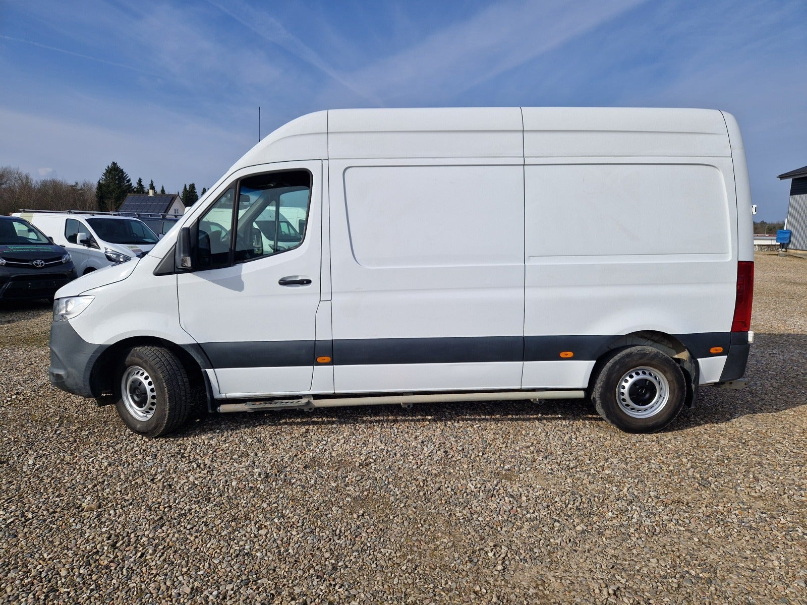 Hvid Mercedes eSprinter 312 fra 2023