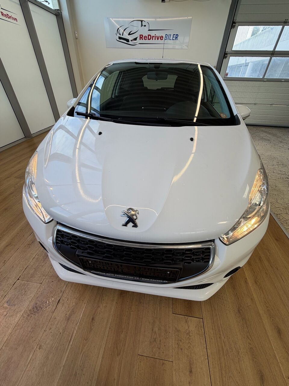 Hvid Peugeot 208 fra 2012