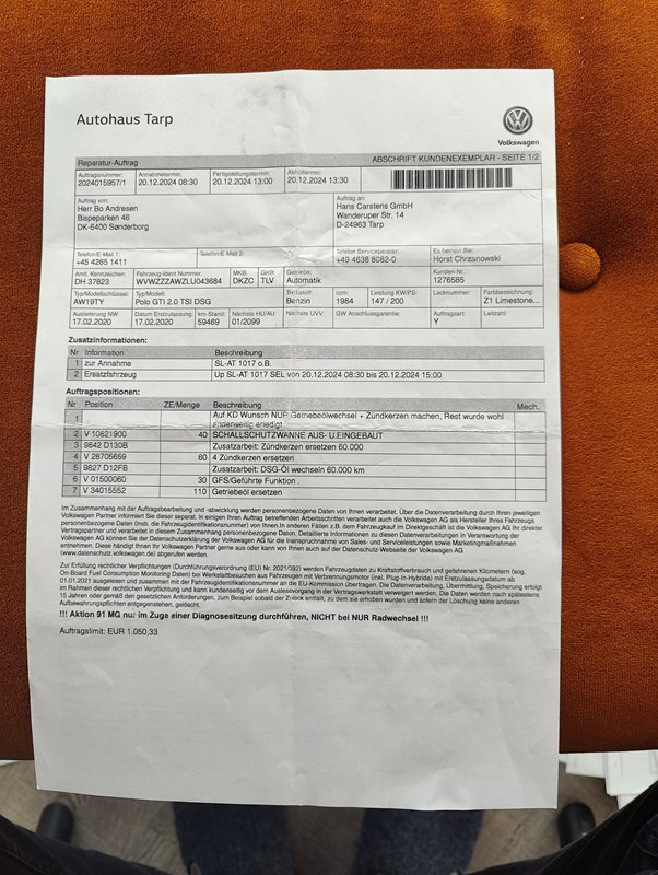 undefined VW Polo fra 2020
