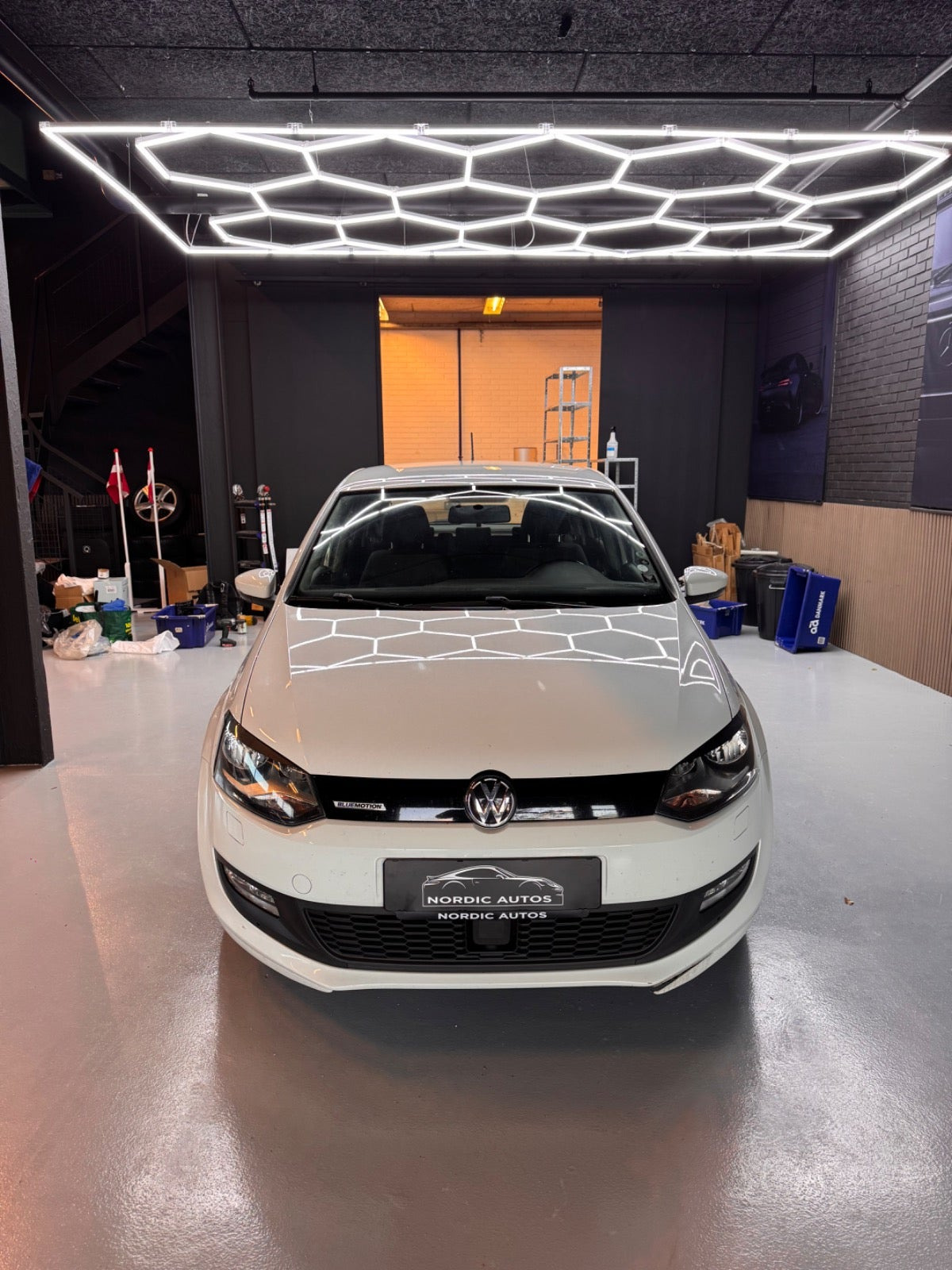 Hvid VW Polo fra 2015