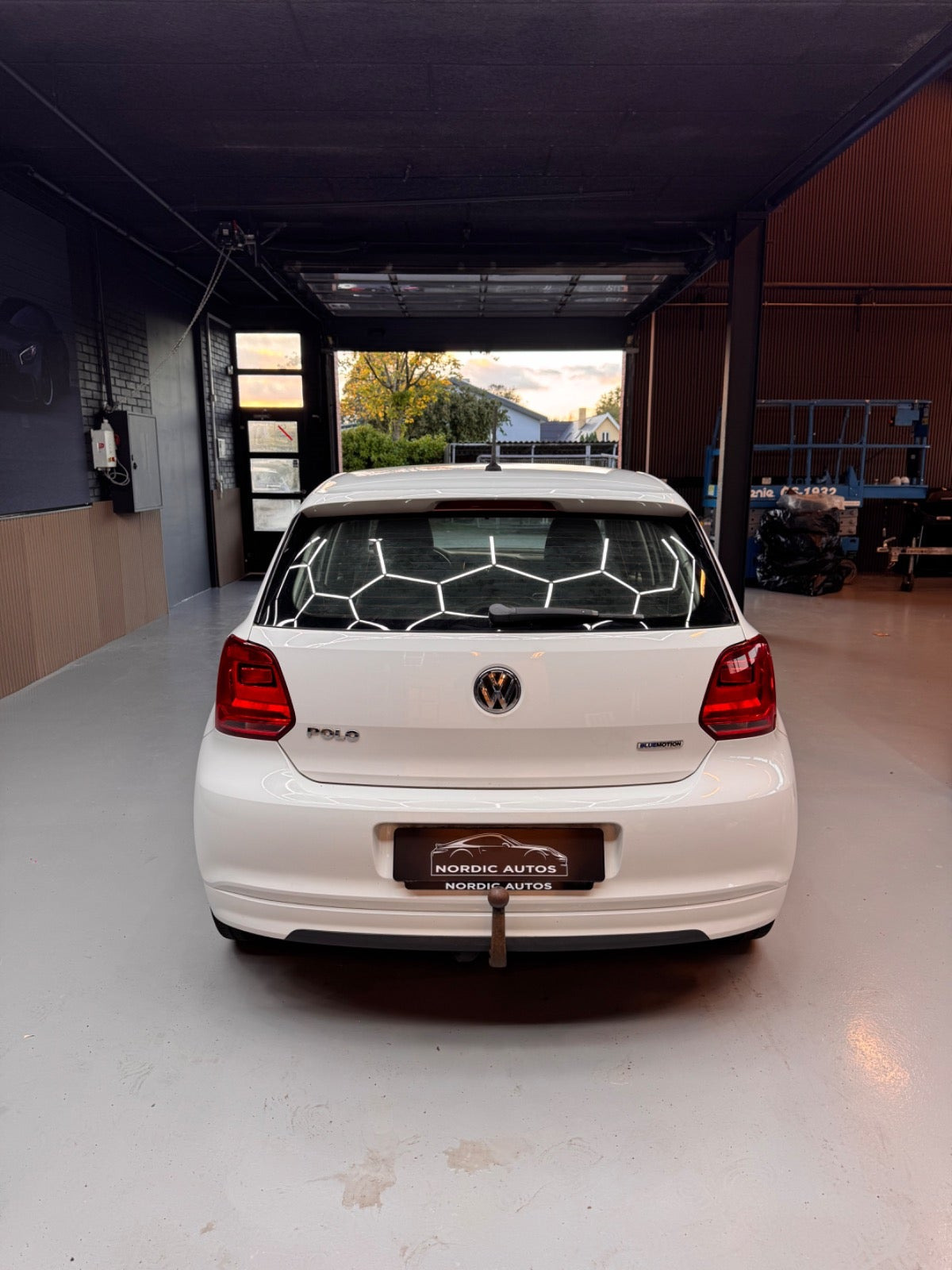 Hvid VW Polo fra 2015