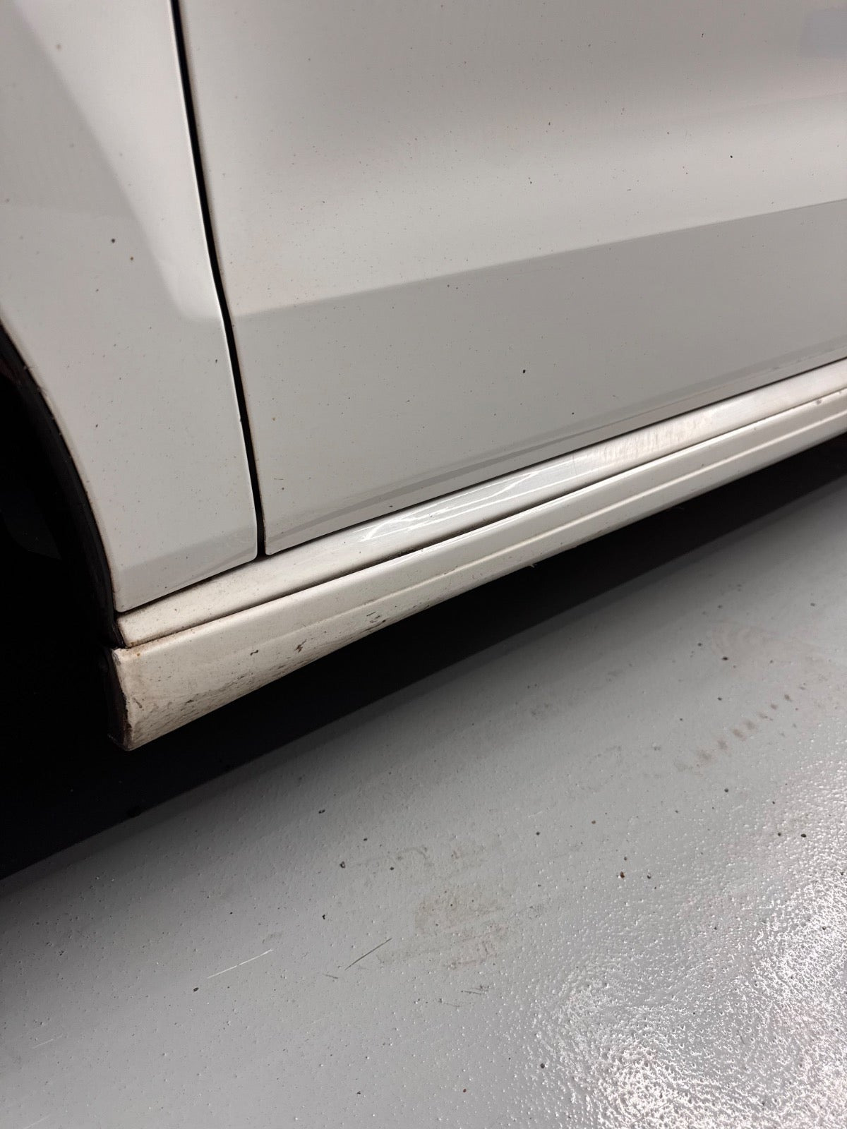 Hvid VW Polo fra 2015