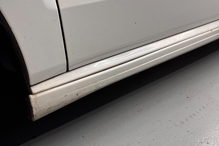 Hvid VW Polo fra 2015