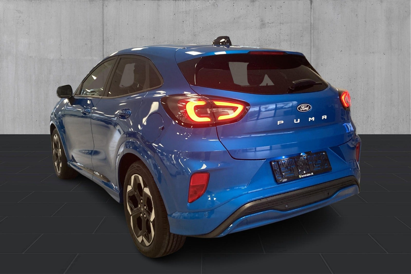 Blå Ford Puma fra 2025