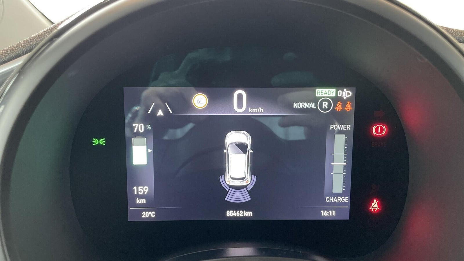 Sort Fiat 500e fra 2022