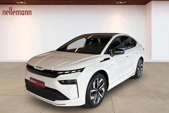 Hvid Skoda Enyaq fra 2026